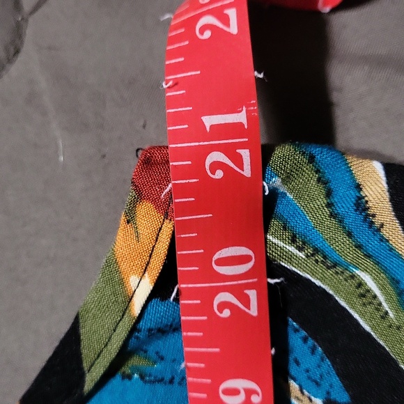 Sleeveless tropical print dress in size 12 from the Caliche Collection - Picture 10 of 12